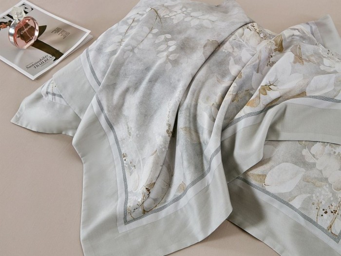 Комплект 1,5-спальный с летним одеялом из фланели-тенсел 160х220 см, 2269-OSPS 