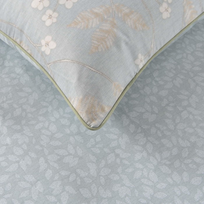 Мая (серая) Комплект постельного белья сатин Евро 4н