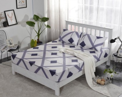 Простынь на резинки сатин печатный PCT-R-299 200x200