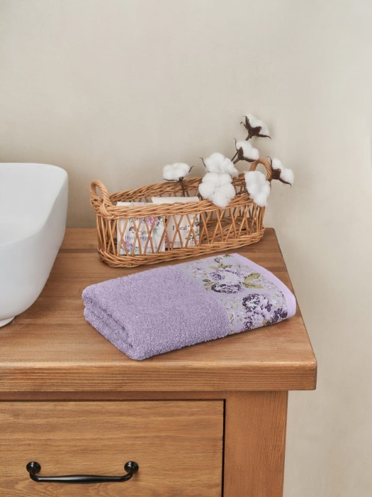Полотенце Arya 50х90 Desima Лиловый