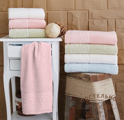 TIFFANY (абрикос) Полотеце 50х90см