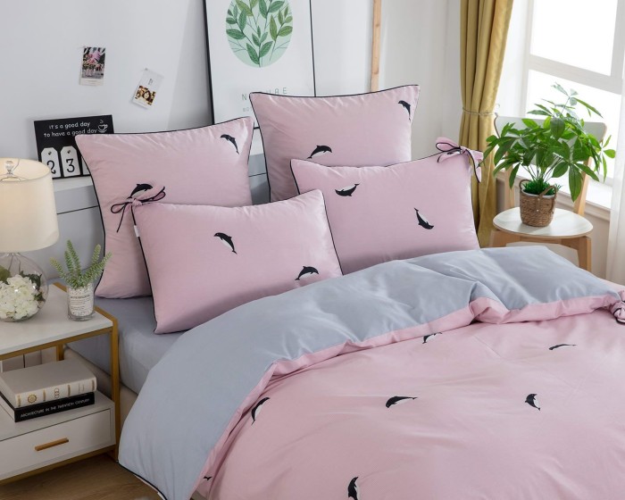 Хлоя №5 Комплект постельного белья сатин Евро 4н