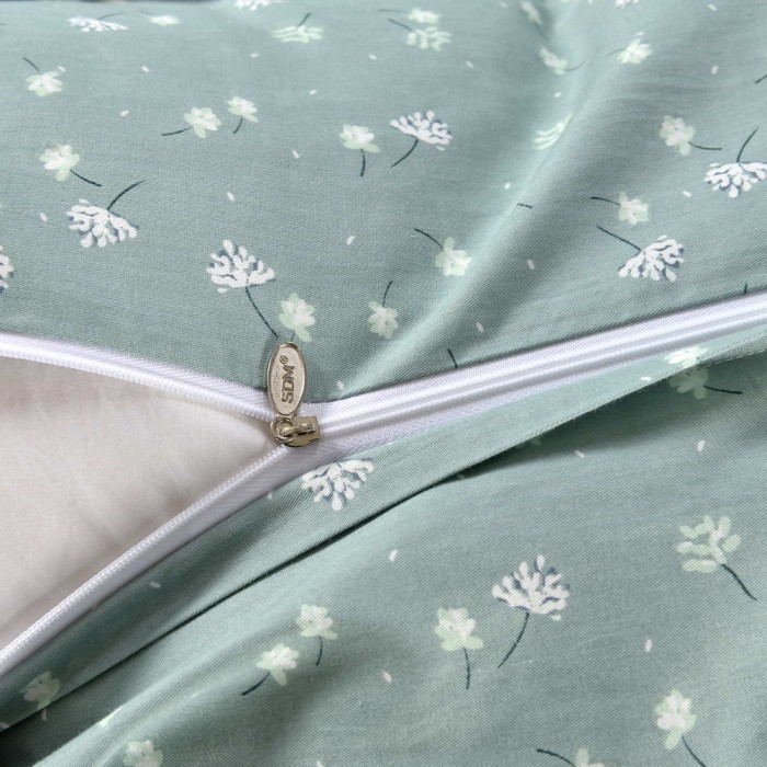 Аурика (голубая) Комплект постельного белья сатин 7Е