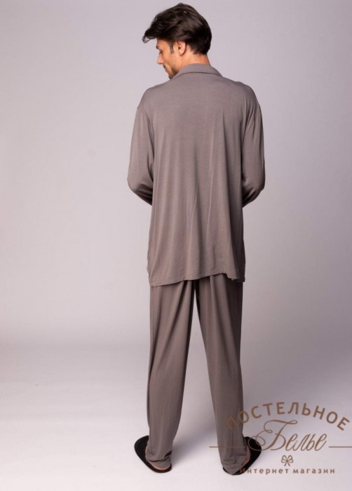 Адам пижама мужская серая M
