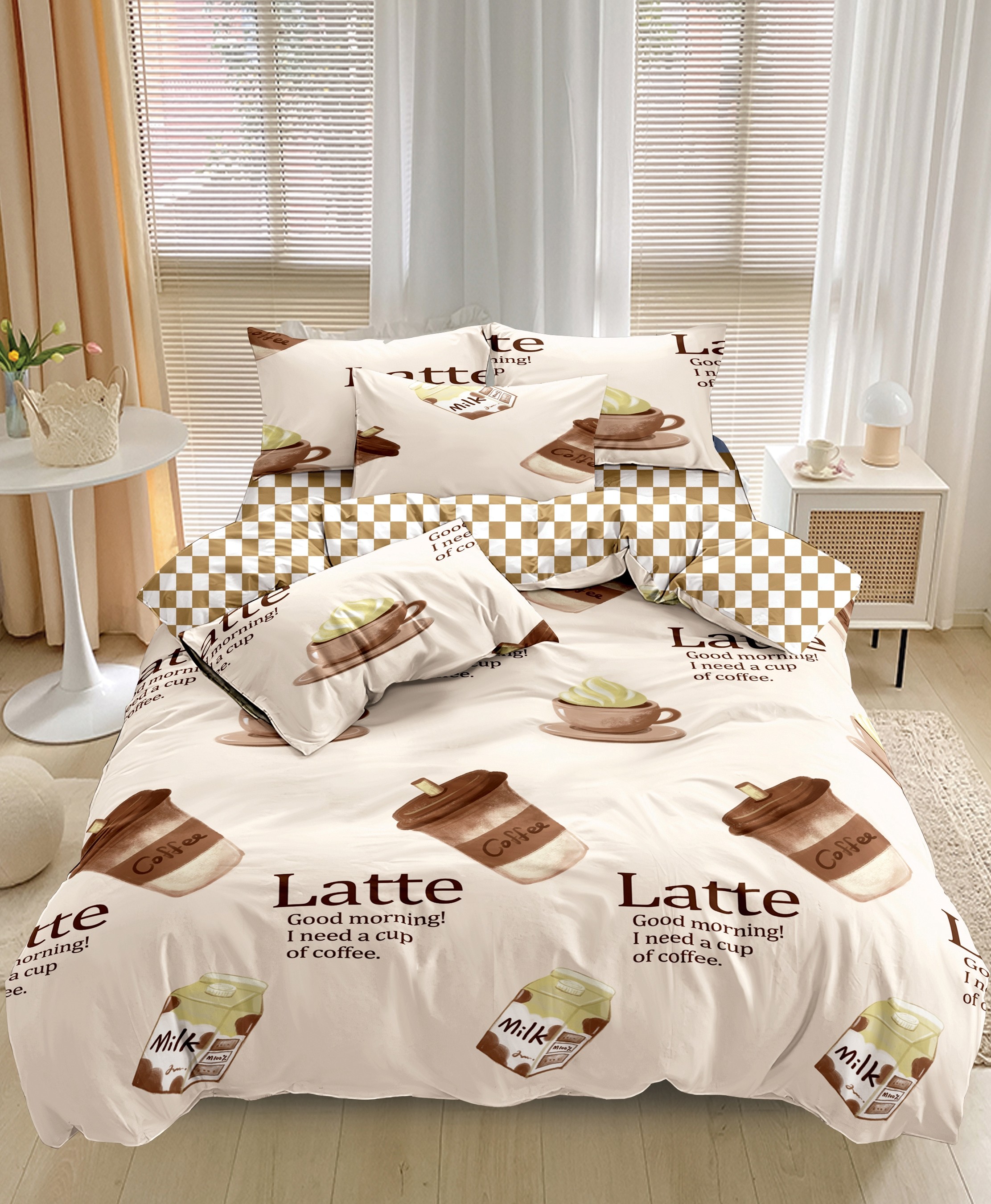 Постельное белье Twill 1,5 спальный наволочки 70x70 TPIG4-1998-70 КОД1050