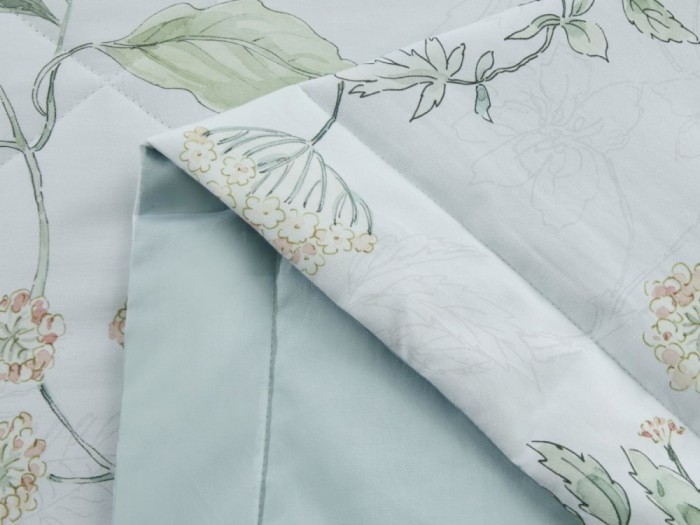 Комплект с летним одеялом одеялом из сатина с лазерной печатью 200х220 см, 2343-OMP