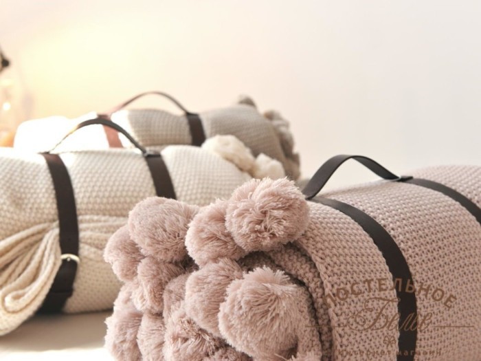 Эрмес (молоко) Покрывало 220х240