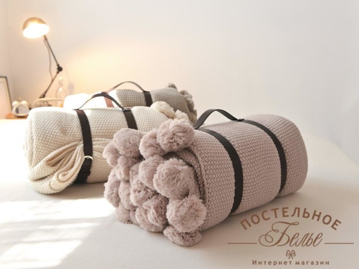 Эрмес (молоко) Покрывало 220х240