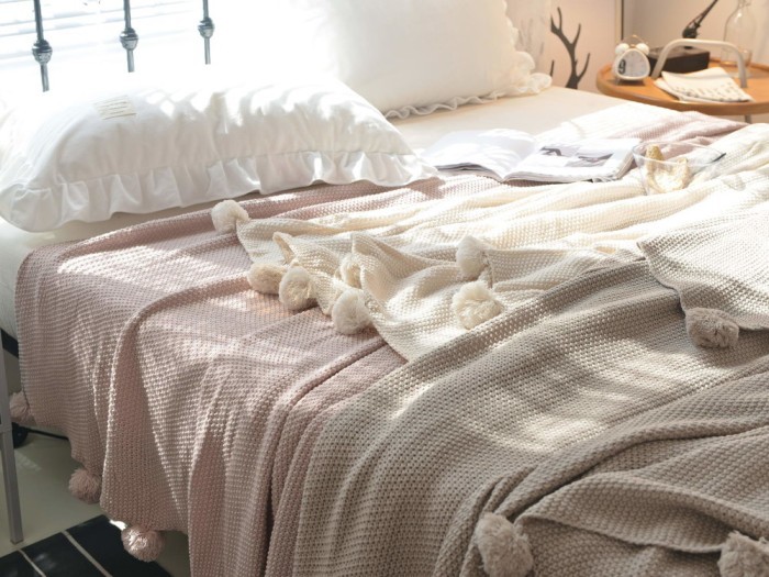 Эрмес (молоко) Покрывало 220х240