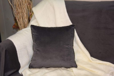 Шарлота (антрацит) Наволочка 45х45