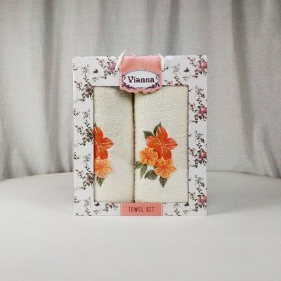 Набор полотенец Vianna Luxury Series (50x90, 70x140) 8363-17