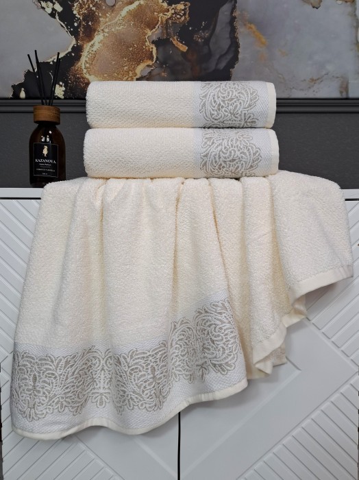 Полотенца Dolce (молоко) 50х90см 50х90см 