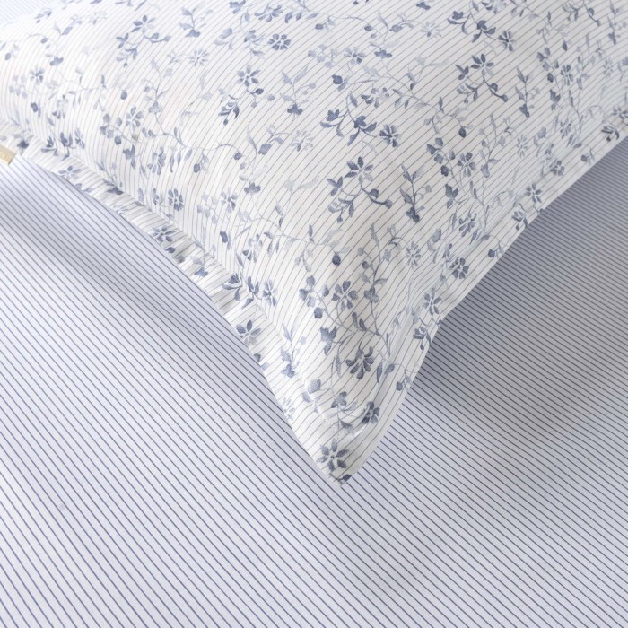 Майя голубой Комплект постельного белья сатин 7Е