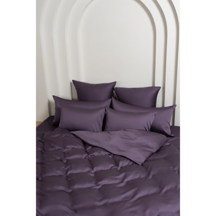 Постельное белье Violet Brilliant Grass Евро 50 см (2 шт) простыня на резинке