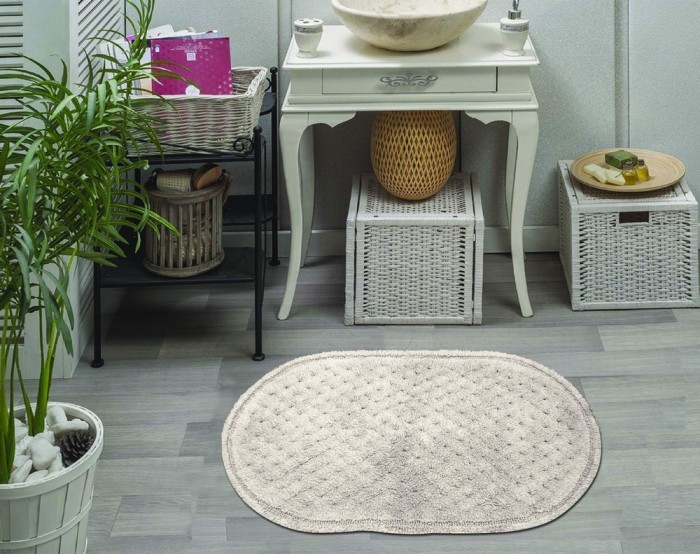 JACKLIN (молоко) Набор ков. для ванной 60х100 и 50х70