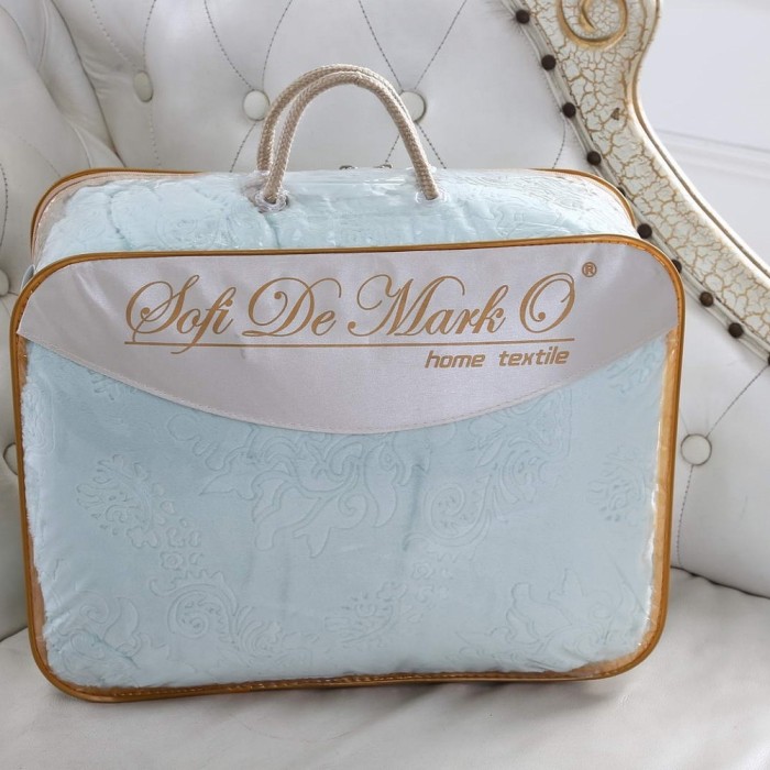 Верди (бирюза) Покрывало 160х220