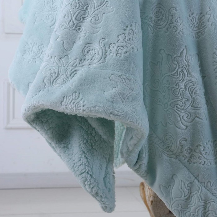 Верди (бирюза) Покрывало 160х220