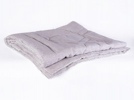 Одеяло"Дивный лен"с кружевом 200х220
