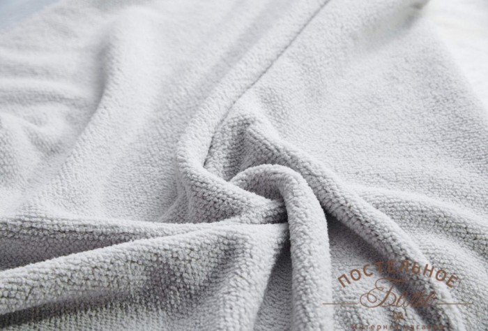 София светло-серое Покрывало 160х220