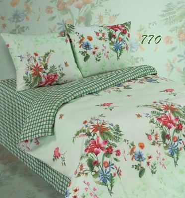 Комплект постельного белья Евро Поплин 70х70-2шт ПА-3-770