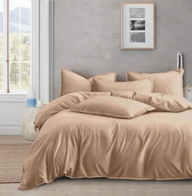 Комплект постельного белья Семейный Сатин Однотонный70х70-2шт и 50х70-2шт ОCA-7-002-Мокко