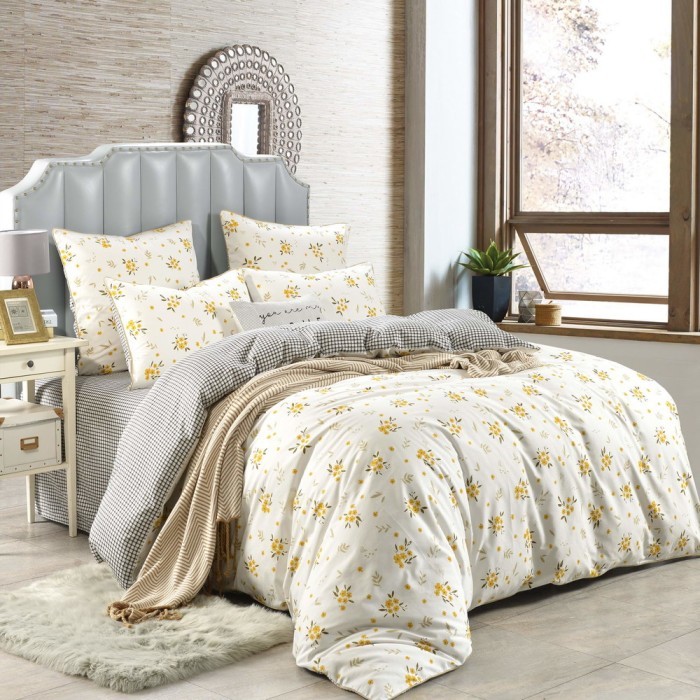 Этери Комплект постельного белья сатин Евро 4н