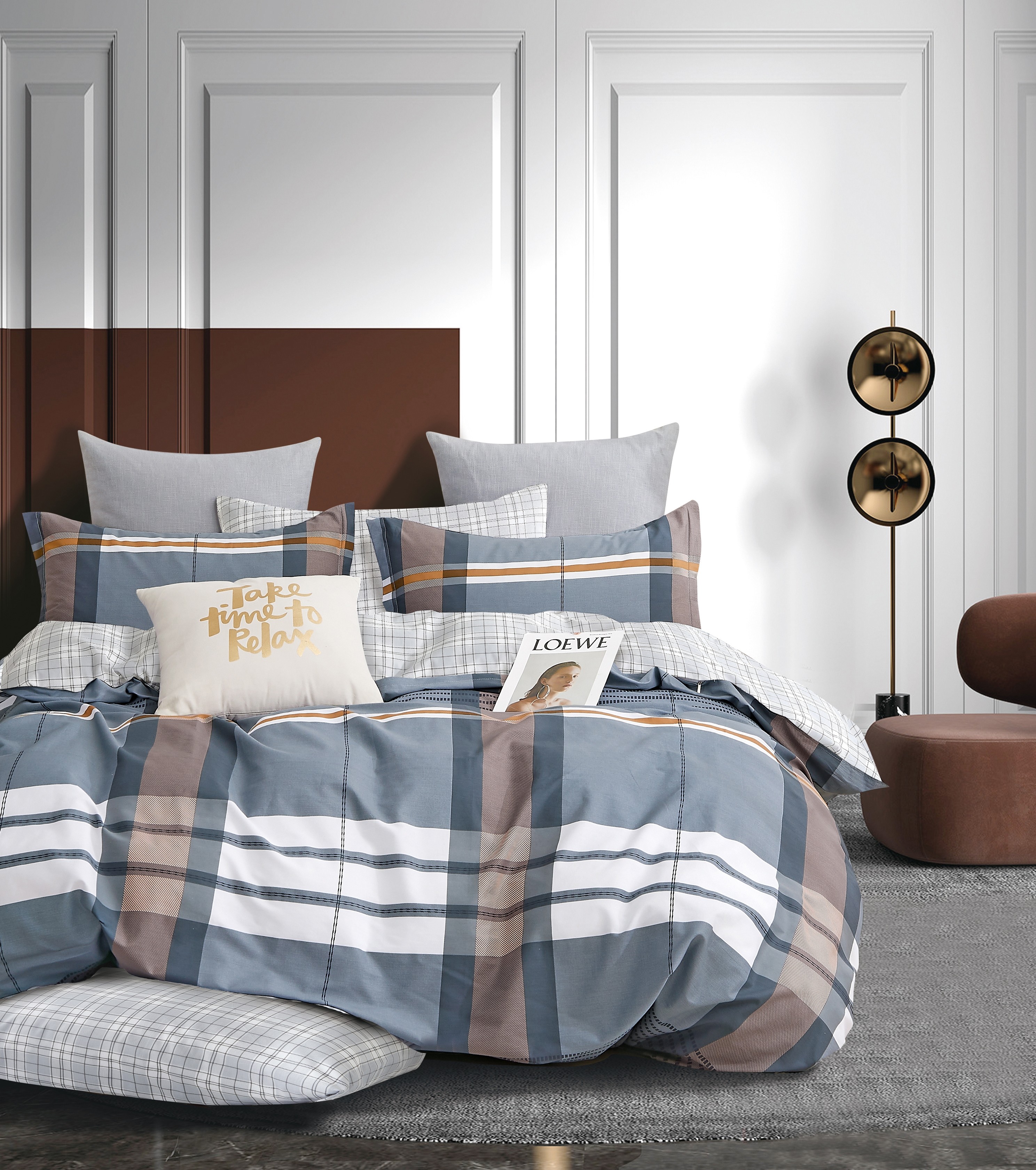 Постельное белье Twill 2 спальный TPIG2-1958-70 КОД1049