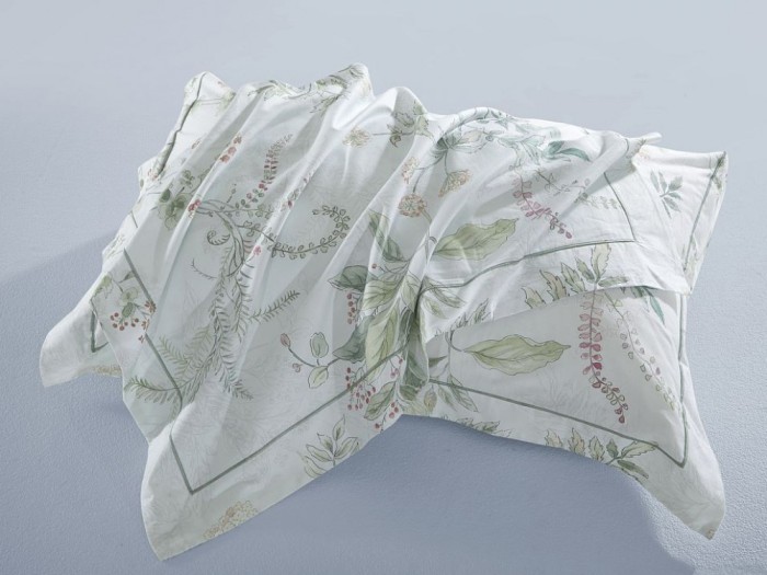 Комплект с 2-мя летними одеялами из сатина с лазерной печатью 160х220 см, 2343-2OSP