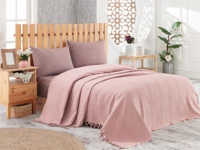 Покрывала Турция NICE BED SPREAD PUDRA-180x240
