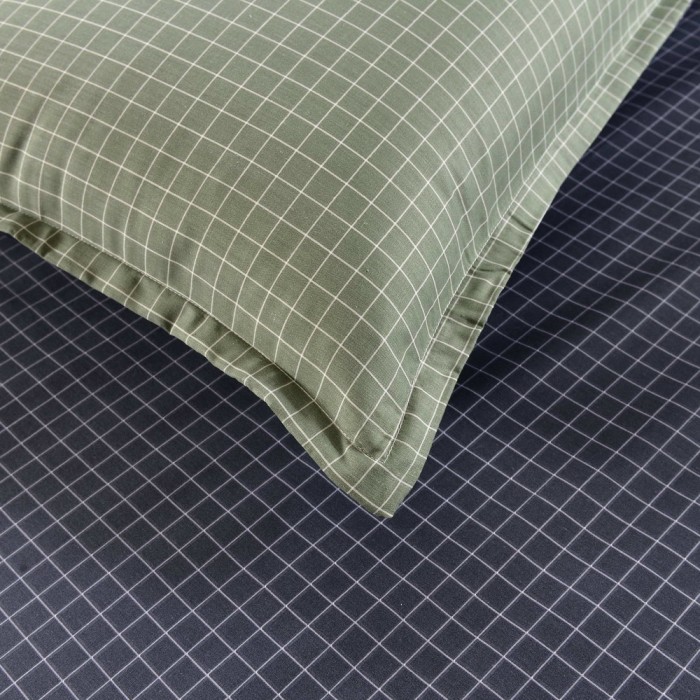 Диксан (хаки) Комплект постельного белья сатин 7Е