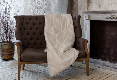 Одеяло стеганное с кантом German Grass SILK FAMILIE BIO всесезонное 160х220