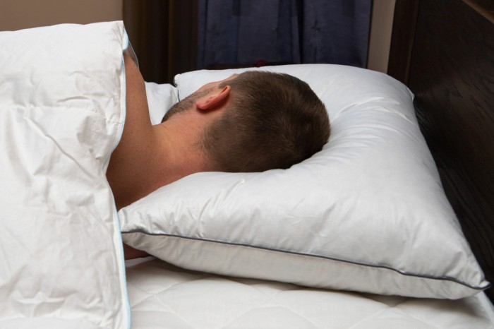 Подушка упругая трехслойная "Мужская" 50 х 68 см Nature's