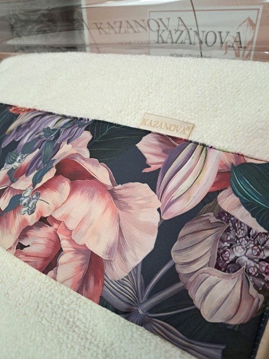 Комплект полотенец Adora Касабланка (молоко) 70х140см и 50х90см "KAZANOV.A"