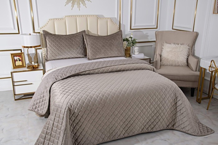 Натаниэль (серый) Покрывало 160х220