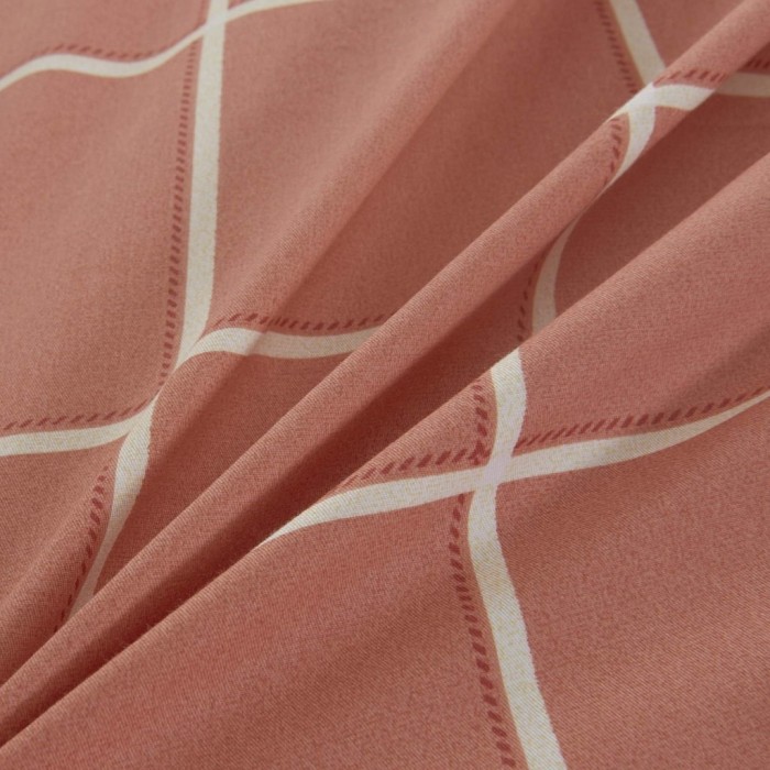 Кингстон (марсала) Комплект постельного белья сатин Евро 4н