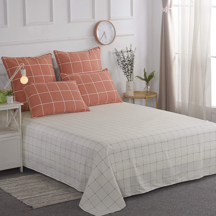 Кингстон (марсала) Комплект постельного белья сатин Евро 4н