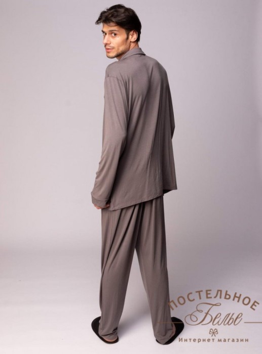 Адам пижама мужская серая XL