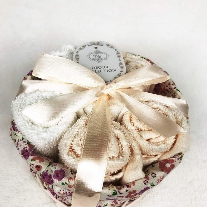 Мира (персик) Набор 30х30 (6 шт)