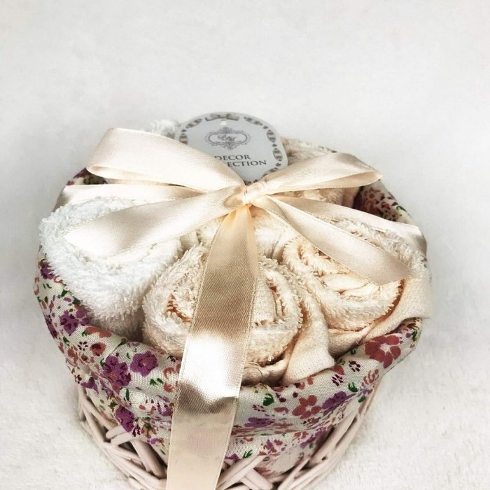 Мира (персик) Набор 30х30 (6 шт)