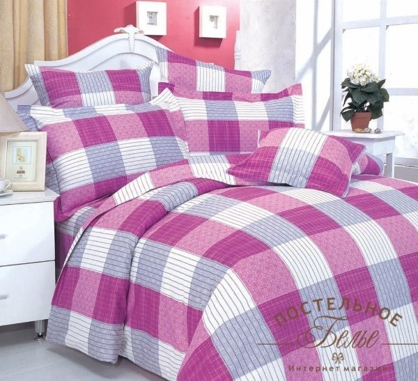 Постельное белье Valtery поплин A-26 семейное