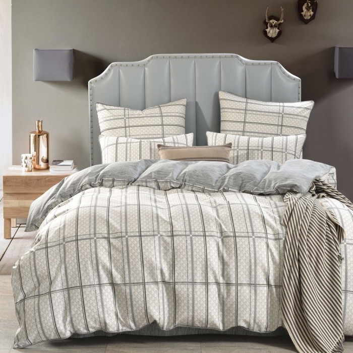 Вильям Комплект постельного белья сатин Евро 4н