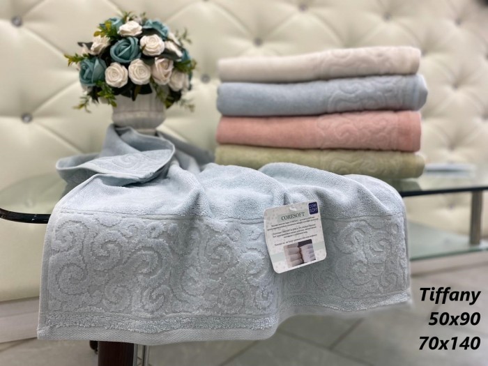 TIFFANY (св.зел) Полотеце 50х90см