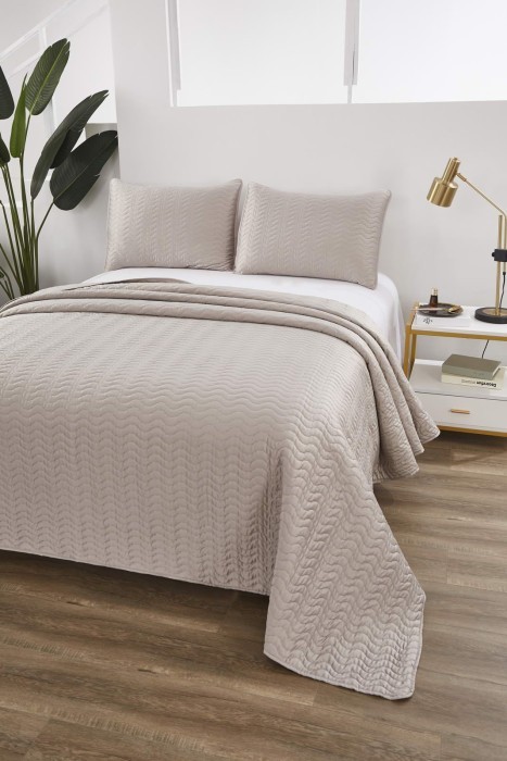 Саванна (серая) Покрывало 230х250