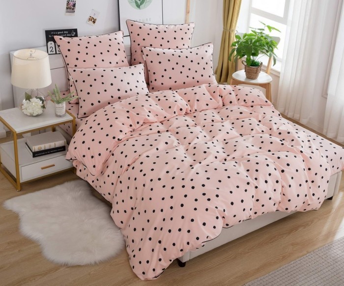Керри (розовая) Комплект постельного белья сатин 7Е