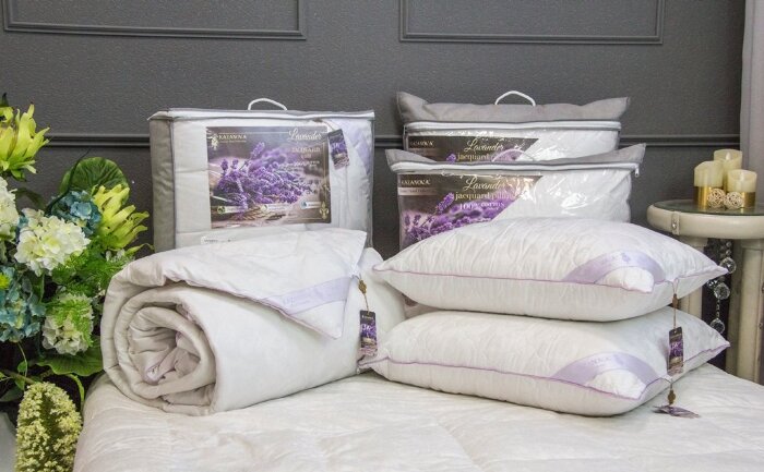 Подушка Luxury Hotel Collection Lavender 70х70
