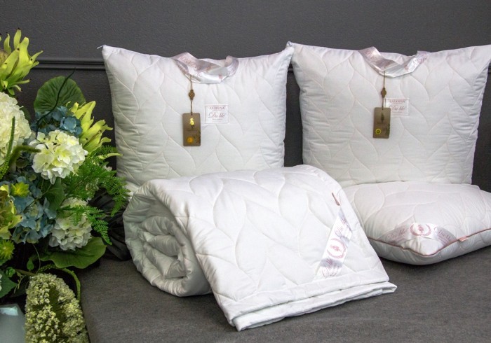 Одеяло полуторное Premium Collection "Du Bl?" (роза антика) 155х210