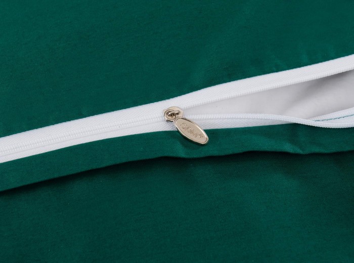 Дайкири (малахит) Евро Комплект постельного белья сатин