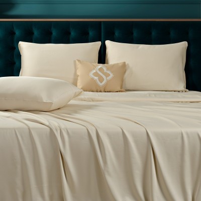 Простыня Sharmes &quot;Bamboo&quot;, 300х270 (бежевый)