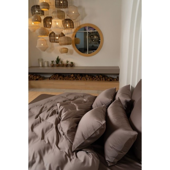 Постельное белье Havana Brown Brilliant Grass Семейный 50 х 70 см (2 шт) простыня на резинке