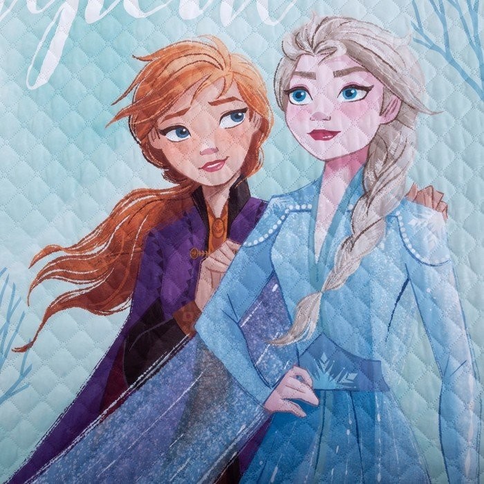 Покрывало "Холодное сердце" 1,5 сп, 145х210 см, микрофибра